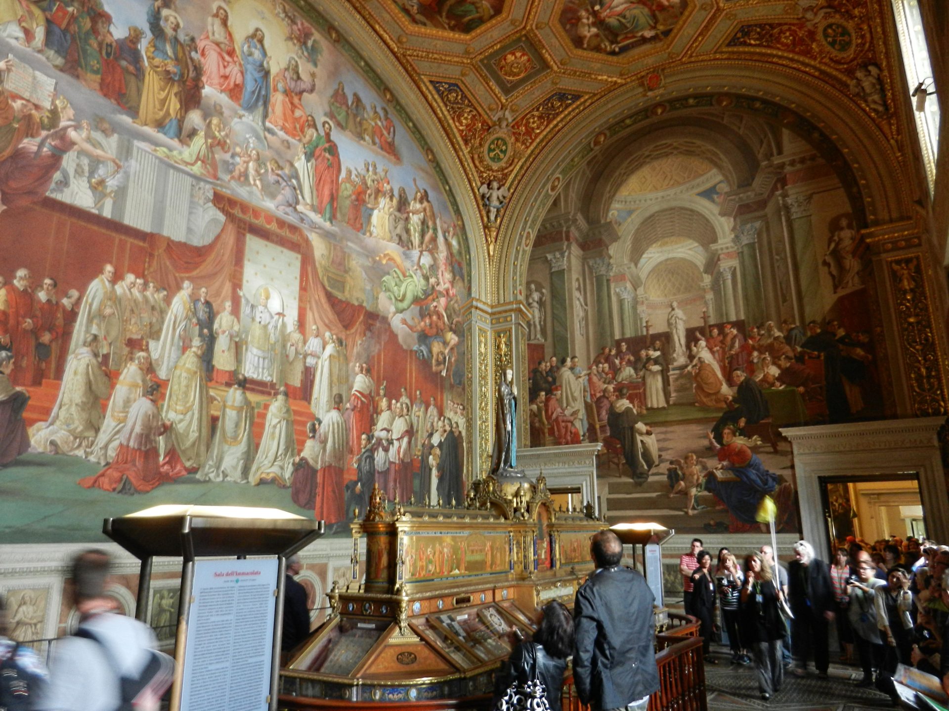 Room of Immaculate Conception, Vatican, Italy - The Incredibly Long Journey 
